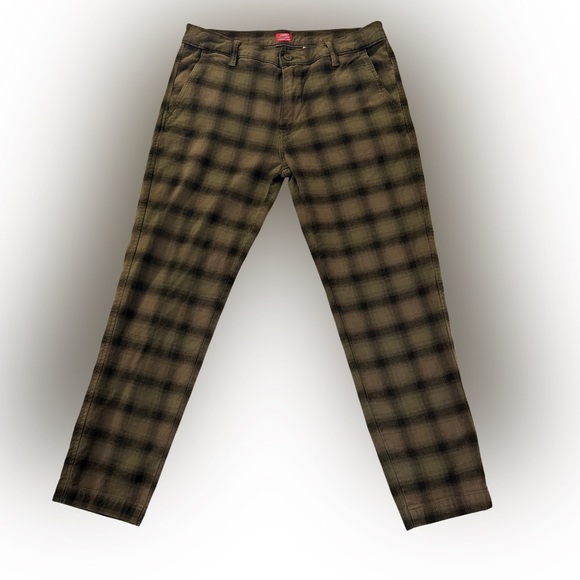 Levi's Other - Levi's Men's Plaid XX Chinos - Black and Brown